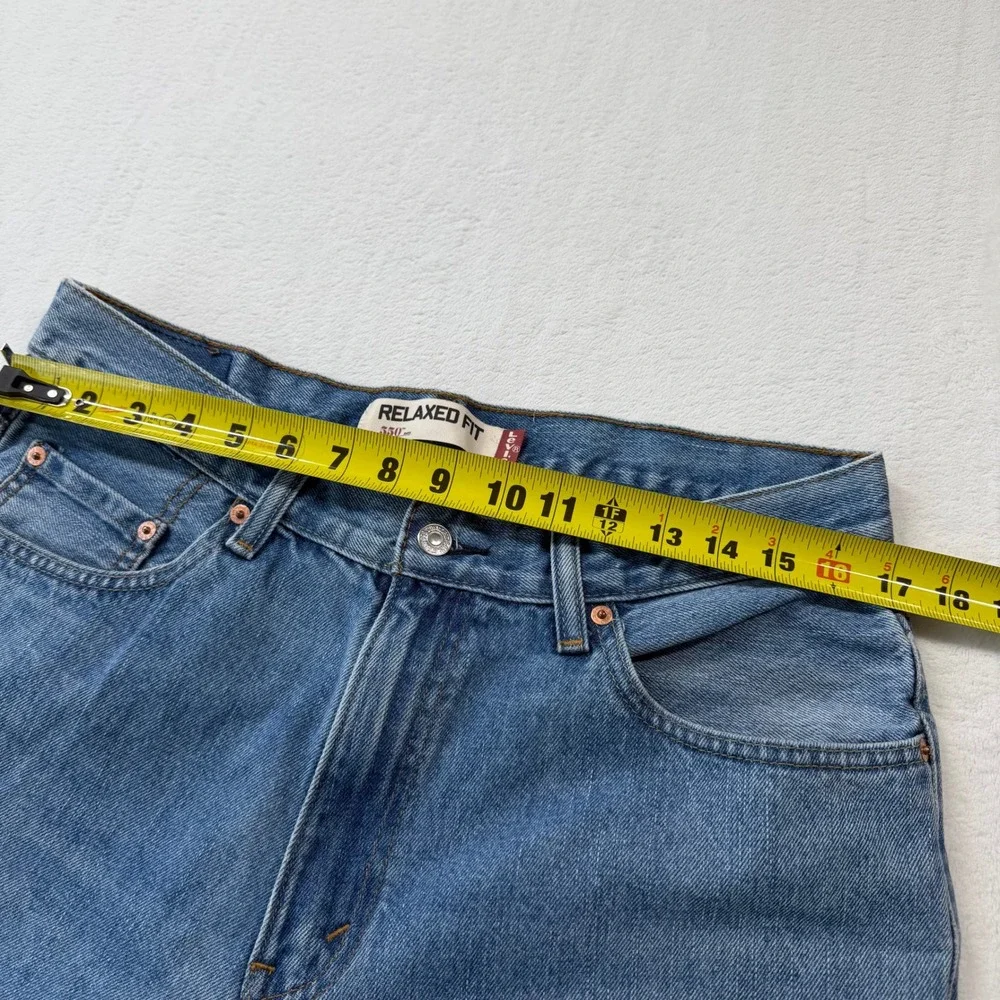 Levi's 550 Relaxed Fit Jeans Mens 34x34 Blue Good Medium Wash Denim